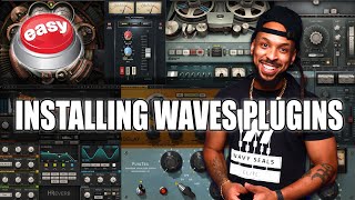 How to Install and Update Waves Plugins [upl. by Areehs]