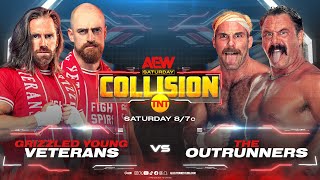 WWE 2K24 Grizzled Young Veterans Vs The Outrunners  AEW Collison 10524 [upl. by Odel332]