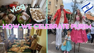 Purim In Israel 2023 🥳🥳  How We Celebrate The Jewish Holiday Of Purim [upl. by Ticknor602]