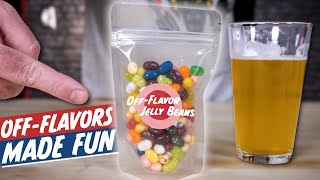 The FUN WAY to Learn About BEER OFF FLAVORS  Beer OffFlavor Jelly Beans  MoreBeer [upl. by Eimarrej582]