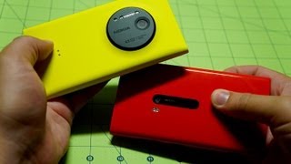 Nokia Lumia 1020 vs Nokia Lumia 920  Pocketnow [upl. by Annocahs401]