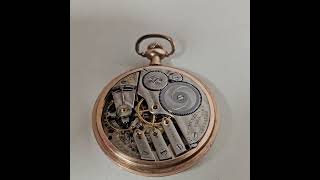 ELGIN Pocket watch Filled gold [upl. by Bernita359]