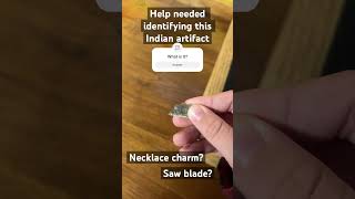 OLD VIDEO Help needed id’ing this native American artifact indianartifacts creekwalking HELP [upl. by Marchak864]