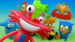 2007 Cartoon Networks Friends set of 8 McDonalds Happy Meal Full Collection Video Review [upl. by Siuol850]