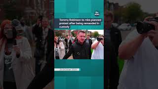 Tommy Robinson to miss planned protest after being remanded in custody itvnews shorts [upl. by Murry]