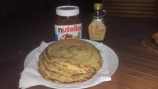 RECETTE  CRÊPE EN 4 MIUTES FACILE ET RAPIDE [upl. by Airelav]