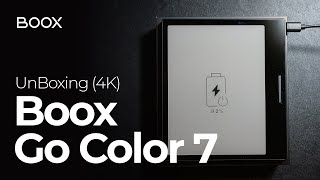 Unboxing Boox Go Color 7 4K boox booxgo7 ereader Kaleido 3 [upl. by Naples914]