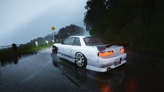 Could DRIFTING be your sleeping therapy  Assetto Corsa 4K Rain FX [upl. by Shanahan]