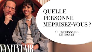 Qui sont vraiment Lyna Khoudri et Reda Kateb   Questionnaire de Proust  Vanity Fair [upl. by Thorndike81]