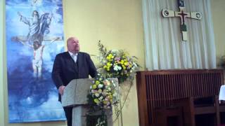 John Pridmore Speaking to Students during a Parish Mission In Banagher Co Offaly [upl. by Thill]