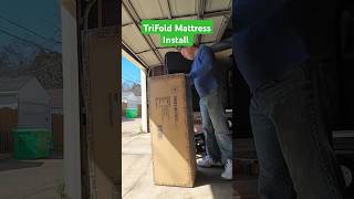 Milliard TriFold FULL Mattress Install hikertrailer overlanding milliard [upl. by Aiksas890]