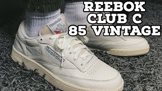 Reebok Club C 85 Vintage Review [upl. by Teyugn]