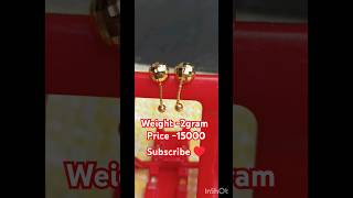 sonar kaner dul earringsdesignkanerdulgoldjewelleryytshortsviraltrendingpriyankajewellers [upl. by Lentha]