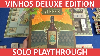 Vinhos Deluxe Edition  Solo Playthrough [upl. by Hashum125]