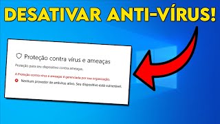 COMO DESATIVAR O WINDOWS DEFENDER [upl. by Etra]