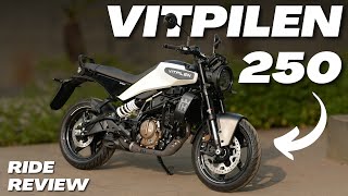 2024 Husqvarna Vitpilen 250  InDepth Ride Review [upl. by Dulcia]