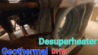 Geothermal domestic hot water Desuperheater replacement geothermal desuperheater hvac [upl. by Duster]