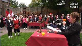 Doornenburg  Huldiging jubilarissen amp benoeming één Lid in de Orde van Oranje Nassau  2024 [upl. by Anitneuq699]