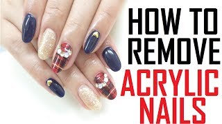 15 FAST Acrylic Nails Removal REMEDIES  How To Remove Acrylic Nails At Home Naturally [upl. by Preston]