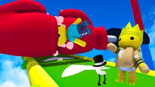 We Get Crushed in the New Arcade Games in Wobbly Life Multiplayer [upl. by Goldy903]