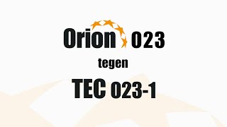 Orion O23 vs TEC O231 12 okt 2024 [upl. by Dagall]