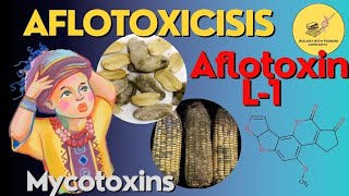 Mycotoxins II Aflatoxin II Aflatoxicosis II Food poisoning II BPL [upl. by Conrade]