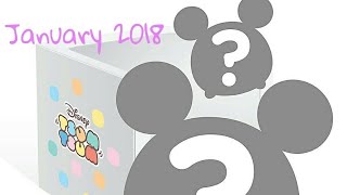 Disney January 2018 Tsum Tsum Subscription Box [upl. by Saleem]