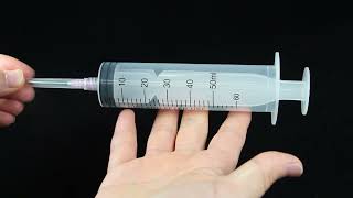 Factory Supply Price Disposable Syringes With Needle Ce Iso Oem 50ml 60ml Syringe For Hospital Use [upl. by Eudora]