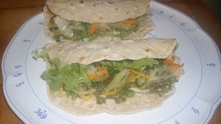 Comment faire des fajitas aux légumes  Fajita végétarien [upl. by Chew]