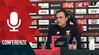 GenoaSassuolo  La conferenza pre match [upl. by Maddocks592]