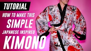 DIY Beautiful amp Easy Kimono [upl. by Dougie]