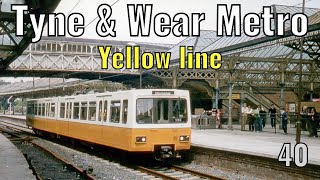 Tyne amp Wear Metro Yellow line  South Shields to St James [upl. by Aldridge]