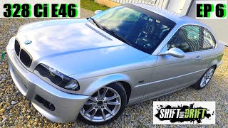 BMW 328 CI E46 Drift Project 1er Roulage Amortisseurs ASC OFF [upl. by Meid832]