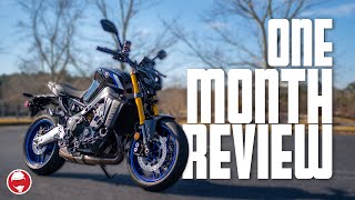 2021 Yamaha MT09 sp  1 month review [upl. by Vivianne]