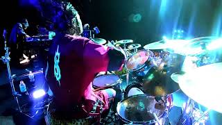 Jay Weinberg  Unsainted Live Drum Cam 2022 [upl. by Phalan469]