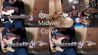 Midway  Guitar Drums And Bass Cover  Sabaton [upl. by Mancino]