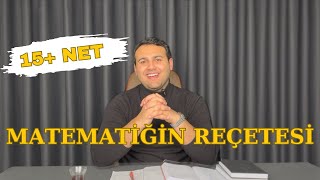 Matematiğin “REÇETESİ” Sıfırdan Matematikte Nasıl 15 Net Yapılır Netleri Yükselmeyenler YKS2025 [upl. by Enymzaj]