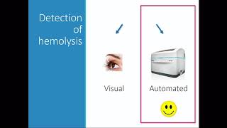 Hemolysis detection and management [upl. by Aubin]