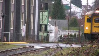 The last days of the Via Rail EampN Dayliner on Vancouver Island [upl. by Richy]