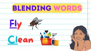 Learn and Practice Blending Words for Kindergarten  Practice CVC Words  Words w Consonant Blends [upl. by Colbye]