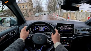 2023 Volkswagen TROC R  20 TSI 300hp 4Motion   POV Test Drive  AMAZING Engine sound [upl. by Anura]