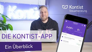 Überblick über die KontistApp  So funktioniert Kontist  Geschäftskonto für Selbständige [upl. by Atinor]