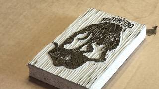 Creating a Bookplate With OldFashioned Printmaking [upl. by Yerfoeg]