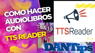 como hacer audiolibros con TTSReader trending viral  Dantips [upl. by Anavoig703]