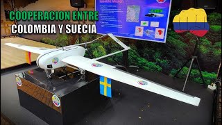 Colombia y Suecia desarrollan un UAV con el apoyo de Saab [upl. by Melborn]