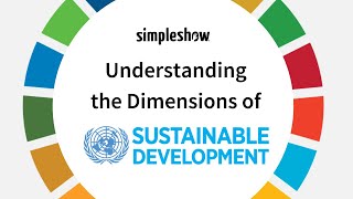 simpleshow explains Understanding the Dimensions of Sustainable Development [upl. by Shieh]