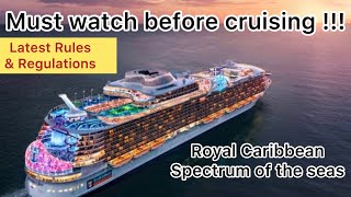 FULL TOUR and GUIDE  Royal Caribbean spectrum of the seas SINGAPORE CRUISE 🚢 singapore cruise [upl. by Lotus852]