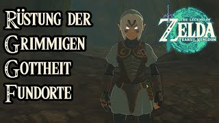 Rüstung der Grimmigen Gottheit finden alle Fundorte Zelda Tears of the Kingdom [upl. by Derraj277]