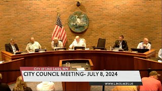 Lino Lakes city council okays yearlong moratorium in city [upl. by Aidnyl794]