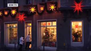 Weihnachtssterne aus Herrnhut  Video des Tages [upl. by Wieren]